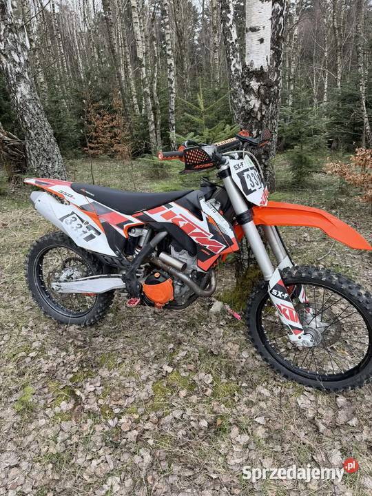 KTM SXF 350 2014 podkarpackie Wesoła