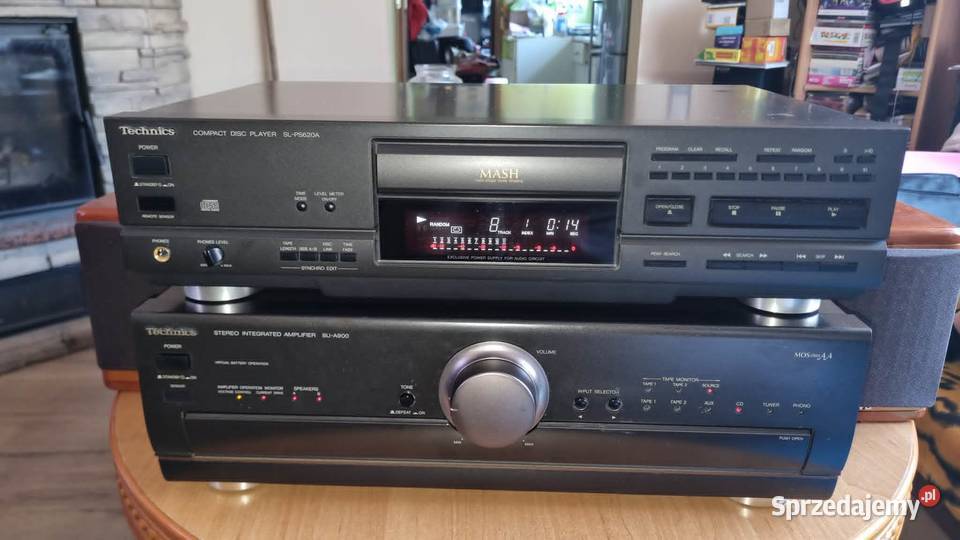 Wzmacniacz Technics SUA900 tuner STG650 RDS CD Warta