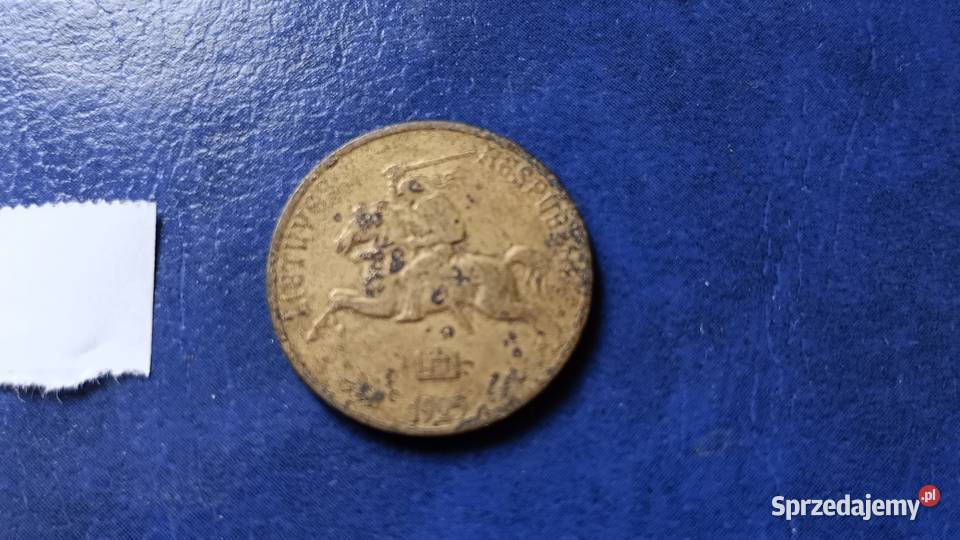 Stare monety 20 cent 1925 Litwa Numizmatyka Lesko sprzedam