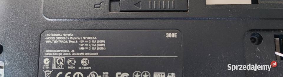 Laptop Samsung 300e Kraków sprzedam