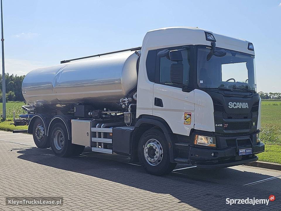 Scania G410 XTmilktank cysterna 6x2 2018 667322km Samochody ciężarowe pomorskie