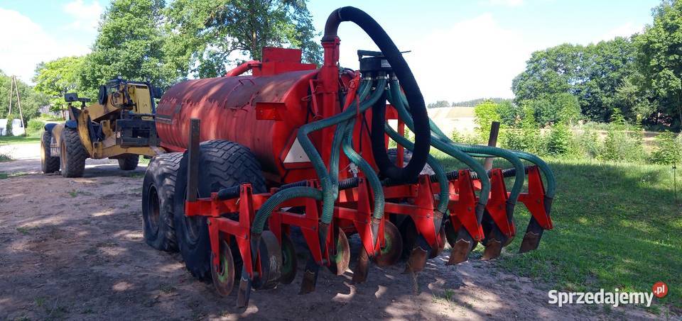 Beczkowóz zalewowy z aplikatorem Szołtany