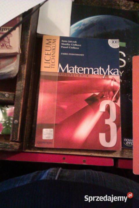 matematyka 3 operon antykwariaty kolekcje mazowieckie Warszawa