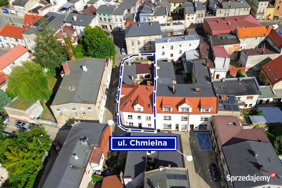 Kamienica mieszkania 2 lokale usługowe 3 garaże Nieruchomości Ostrzeszów