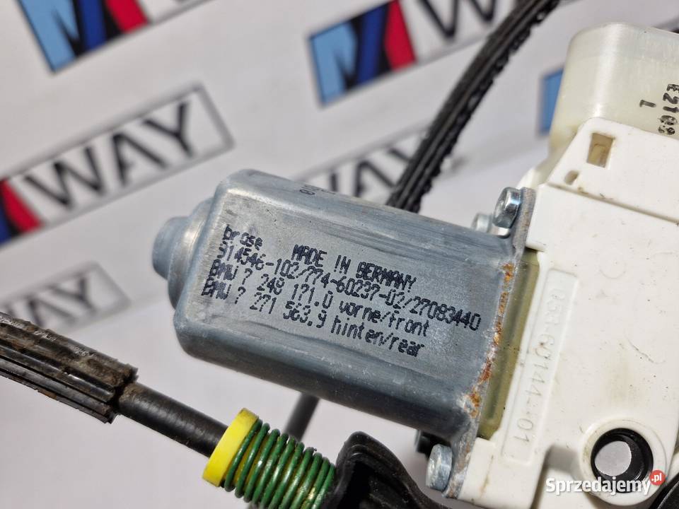 BMW F10 F11 MECHANIZM PODNOŚNIK SZYBY LEWY PRZÓD
