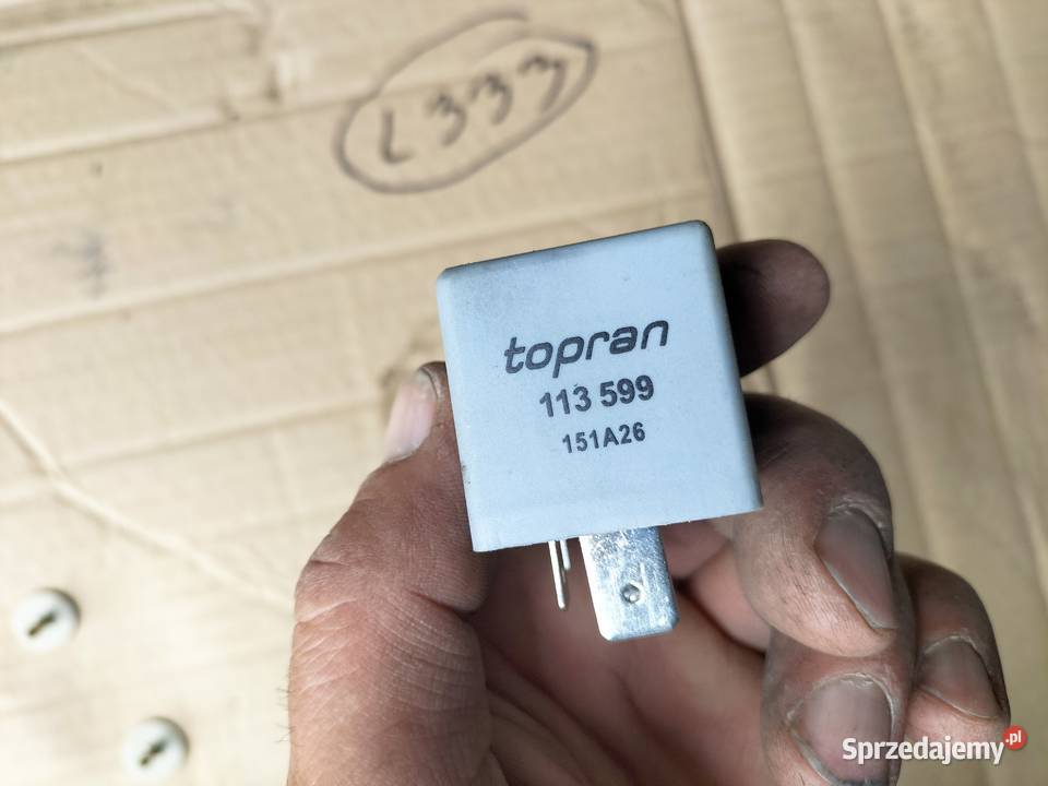 PRZEKAŹNIK TOPRAN 113599 osobowe Kamień-Kolonia