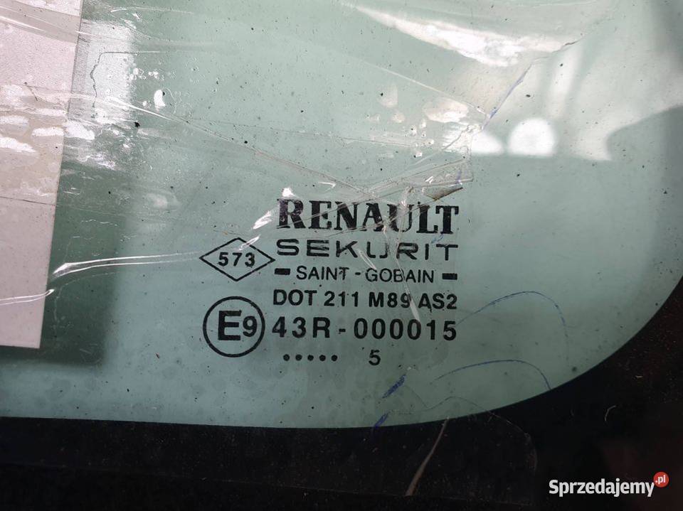 SZYBA PRAWY TYŁ RENAULT MEGANE II Lipno sprzedam