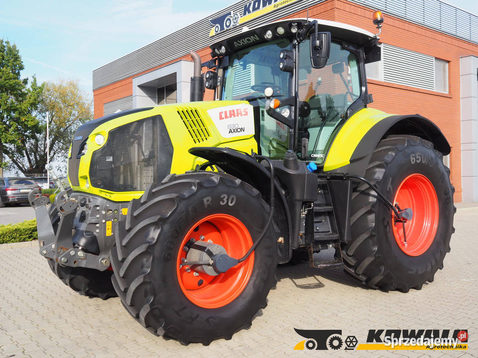 Claas Axion 830 CMATIC GPS Przedni TUZ wielkopolskie sprzedam