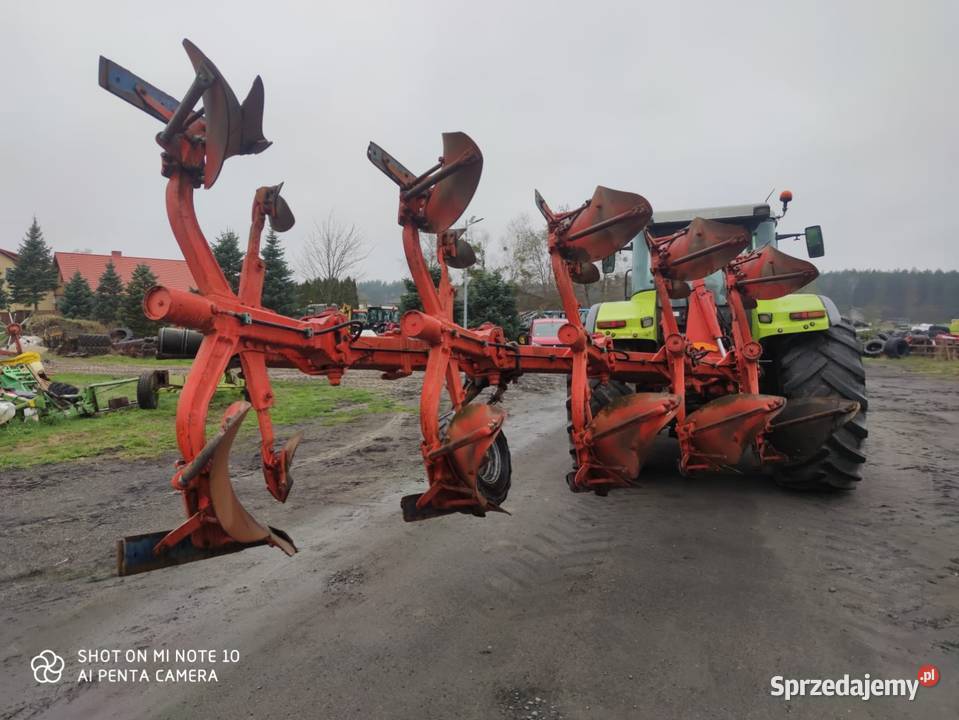 Pług 5 skibowyKuhn Vari Master 153 wielkopolskie Łobżenica
