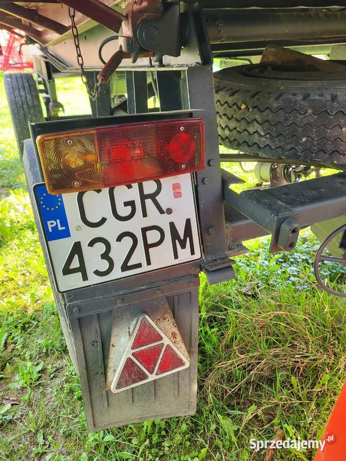 Przyczepa d732 d47 d35 pozostałości Przyczepy rolnicze Rokietnica