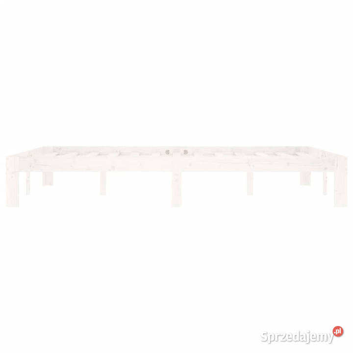 Rama łóżka biała lite drewno sosnowe 140 x 200 Warszawa sprzedam