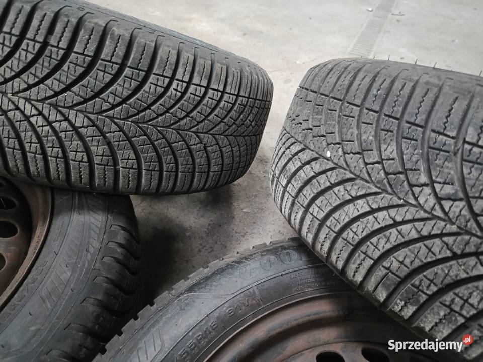 Koła zimowe wielosezonowe 5x108 Goodyear 2021r wielkopolskie sprzedam