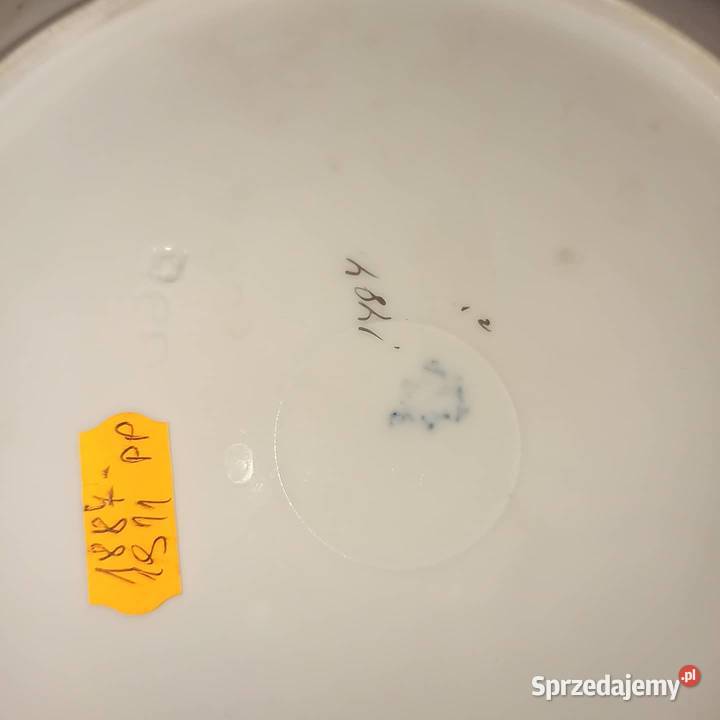 Duża filiżanka Rosenthal z datowaniem RC 1891 r pomorskie Gdańsk