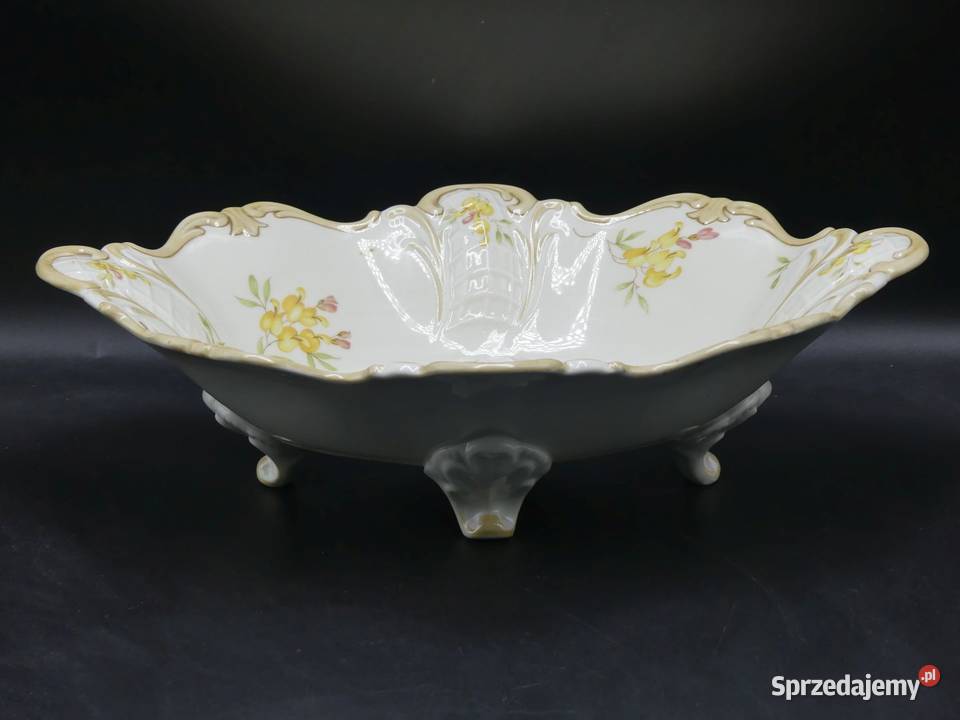 Okazała patera na nóżkach Żary Sorau 1925 39 sprzedam