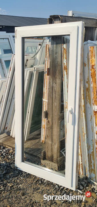 OKNA KacprzaK OKNO PCV 79X160 Używane Plastikowe Lublin sprzedam
