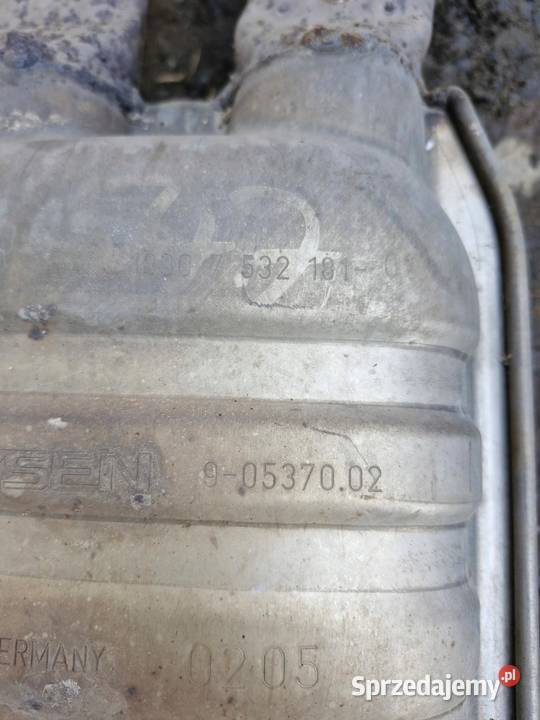 BMW 6 E63 E64 N52 WYDECH TŁUMIK ORYGINALNY osobowe