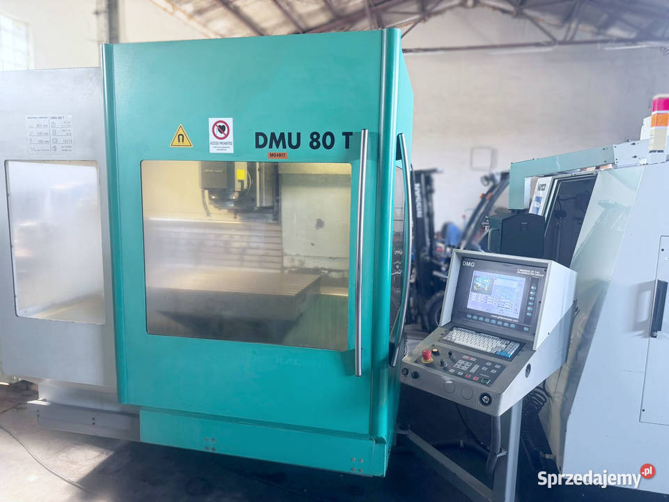 Frezarka CNC DECKEL MAHO DMU 80 T z Niemiec Zabór