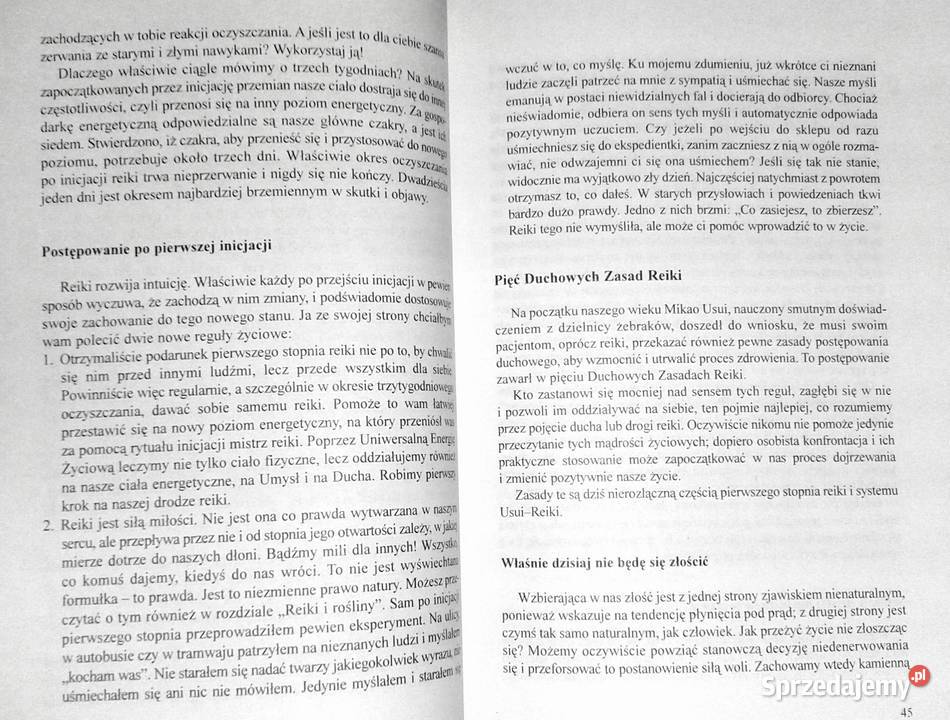 Reiki klucz do serca Jacek Skarbek sprzedam