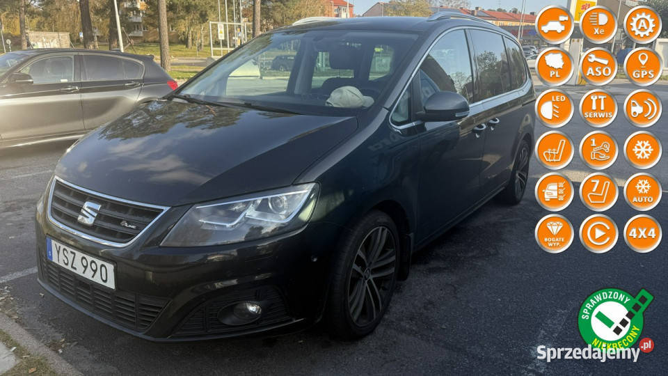 Seat Alhambra 20tdi 184 FRLine 4Motion 7 os Gdańsk
