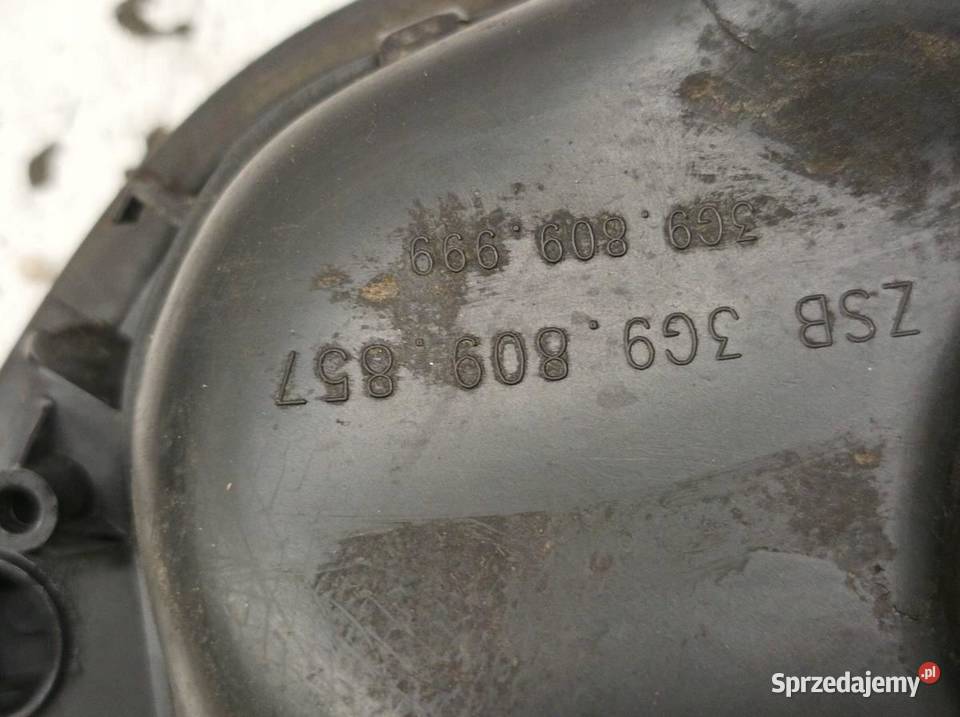 KLAPKA WLEWU PALIWA SZARA 3G9809857 VW