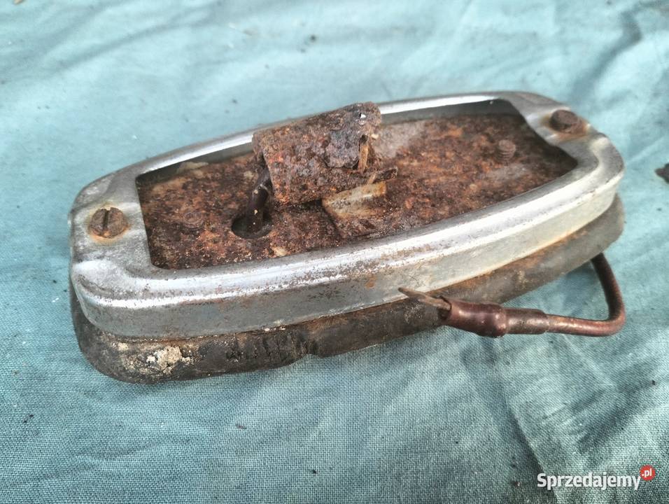 Ramka lampy lampa Warszawa Pobieda Syrena Części samochodowe Koło