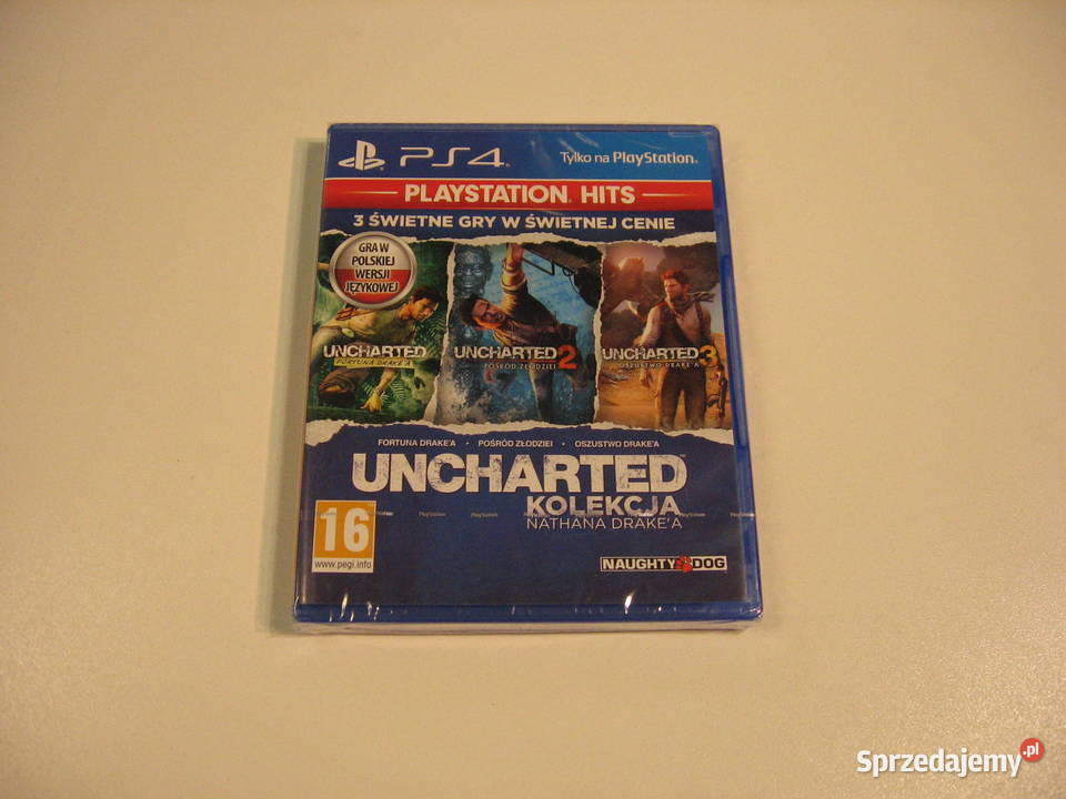 Uncharted Kolekcja Nathana Drakea GRA 4 Opole opolskie sprzedam