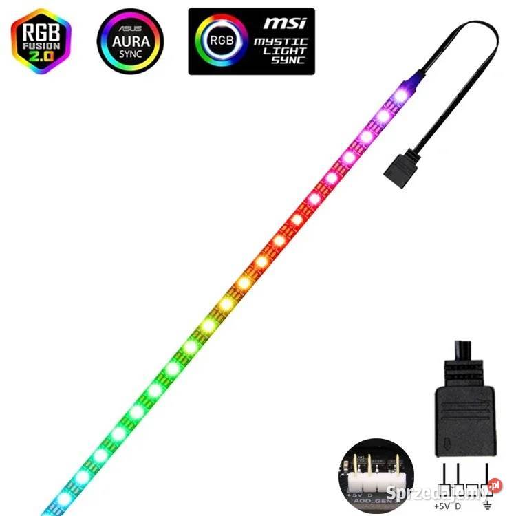 LED ARGB 5V adresowalne oświetlenie płyt Bydgoszcz