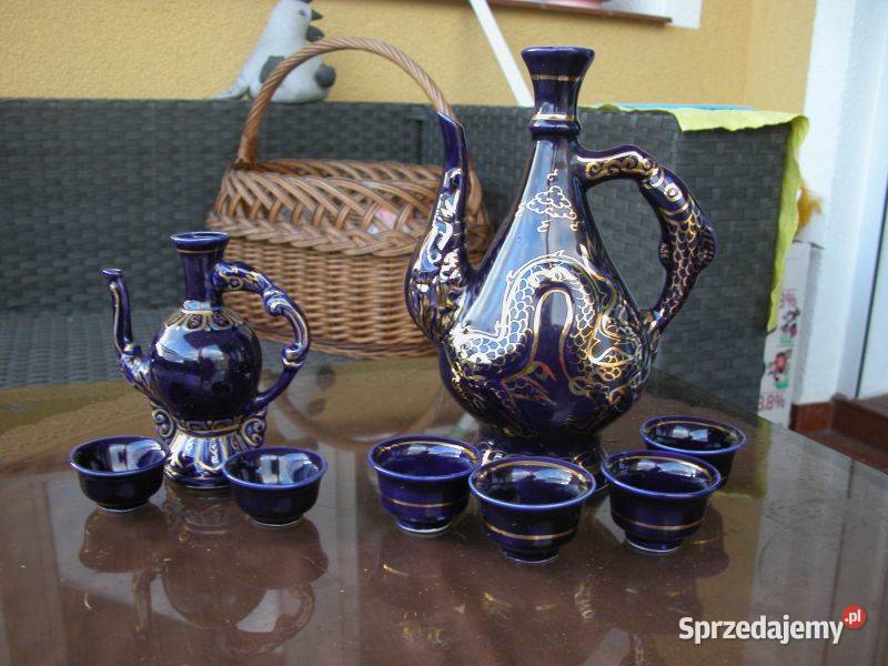 porcelanowe czajnikidzbanki plus czarki kolekcja Gorzów Wielkopolski