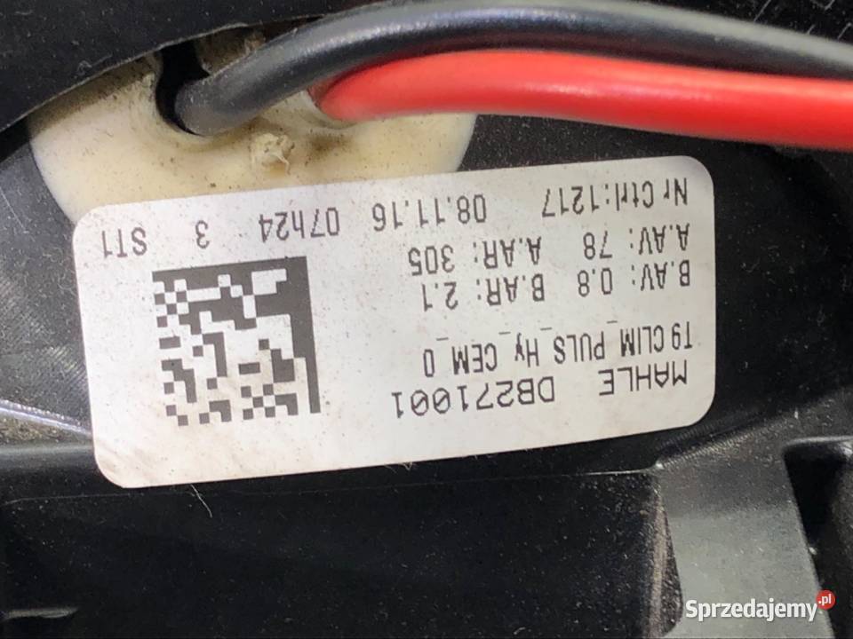 NAGRZEWNICA PEUGEOT 308 II 9819556080 Hatchback