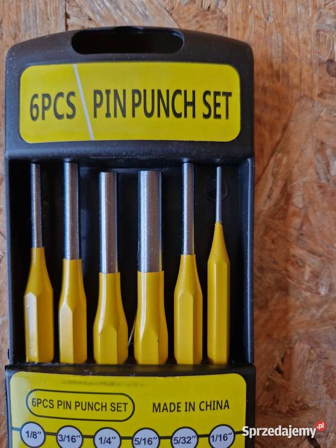 WYBIJAKI PRZEBIJAKI ZESTAW WYBIJAKÓW BLACK 6 CR Głogowa