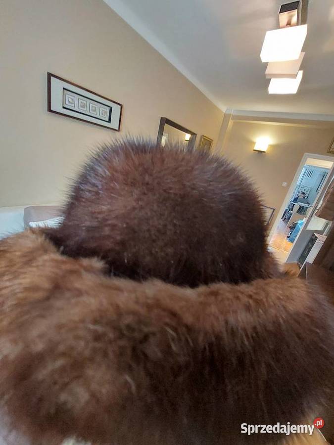 Czapka futrzana z naturalnych norek Warszawa