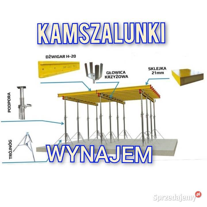 Dzierżawa szalunków stropowych wynajem Stąporków