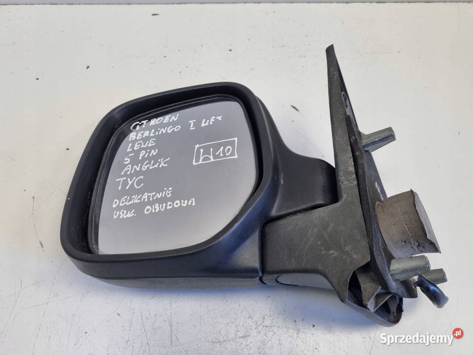 LUSTERKO LEWE Berlingo I Partner I KIEROWCY 5 Rudka