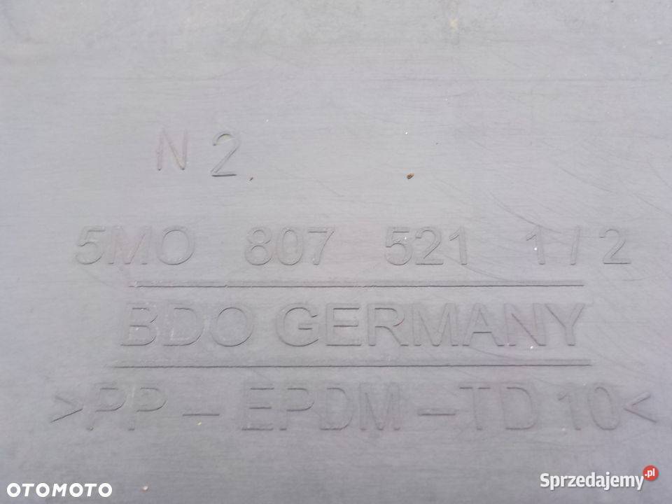 DOKŁADKA ZDERZAKA VW GOLF V osobowe Nowy Tomyśl