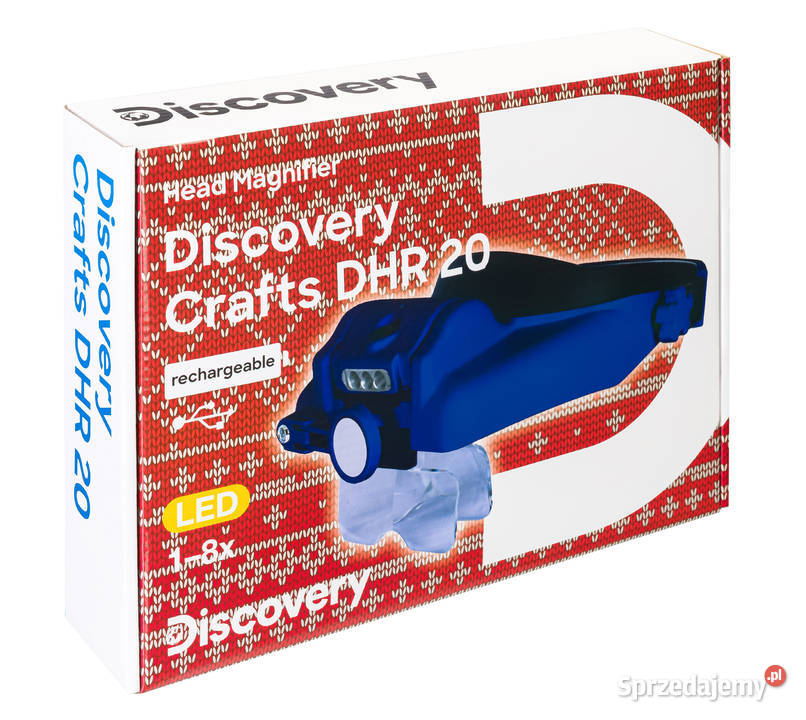 Lupa nagłowna Levenhuk Discovery Crafts DHR 20 z Pozostałe Warszawa