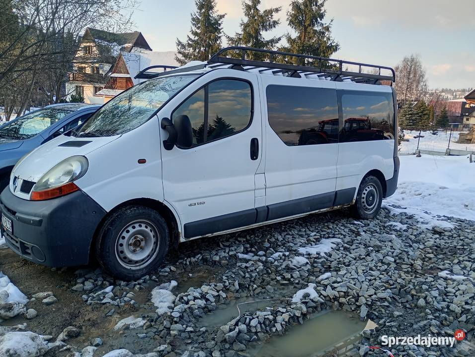 Renault Trafic long 2004 25 td małopolskie Zakopane