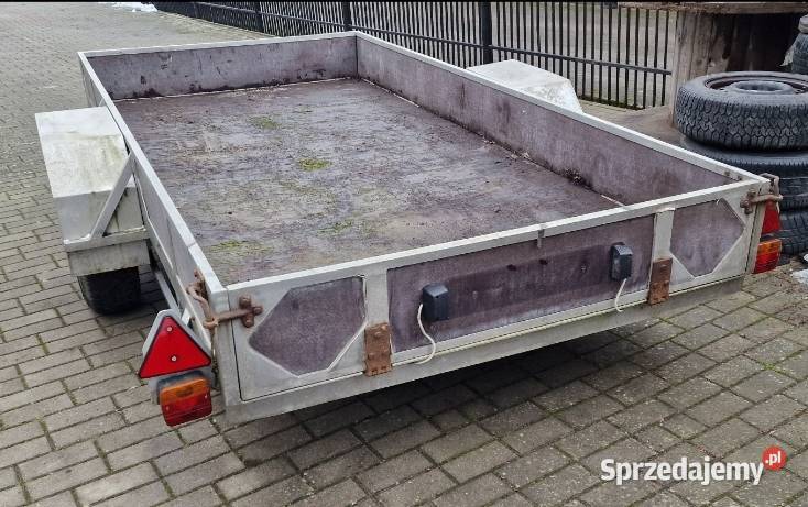 Przyczepa samochodowa 1200 DMC wymiar 3m x 15m Przyczepy Koszalin