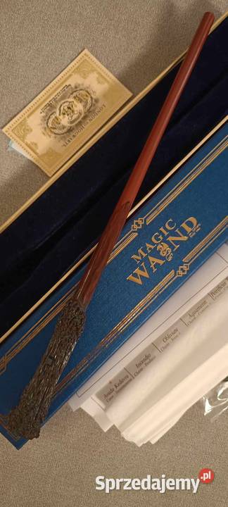 Magiczna różdżka strzelająca ogniem Harry Potter Warszawa