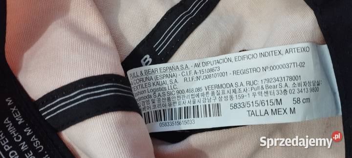 PULLBEAR CZAPKA Z DASZKIEM NETWORK 91 Moda i Styl sprzedam