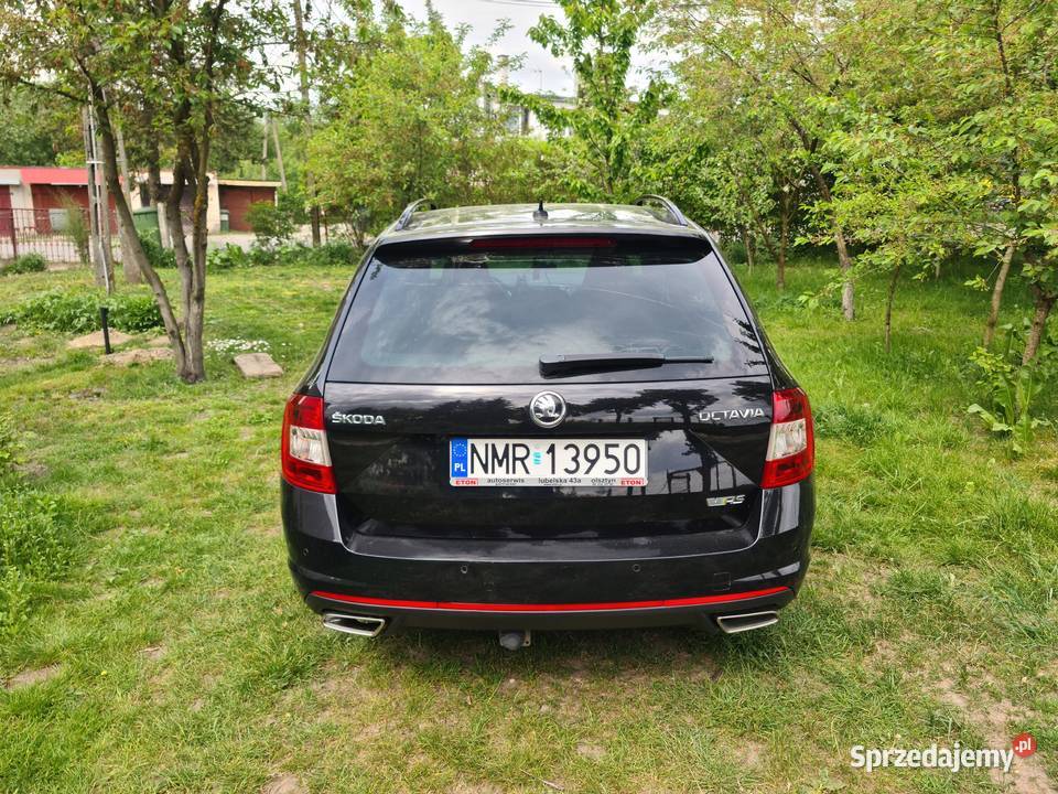 Skoda Octavia 3 20 TDI RS 221 elektryczne lusterka Mrągowo