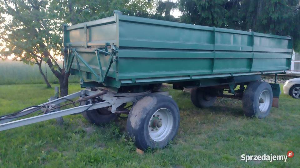 Przyczepa wywrotka rolnicza D55 tandem D47 mazowieckie Łosice