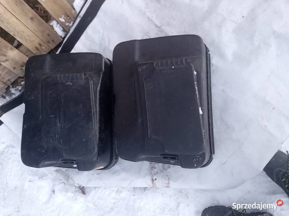 Sprzedam kufer motocykla Yamaha 2 sztuki Kozłów Biskupi