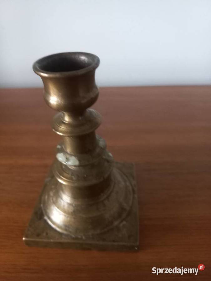Świecznik mosiężny Toruń