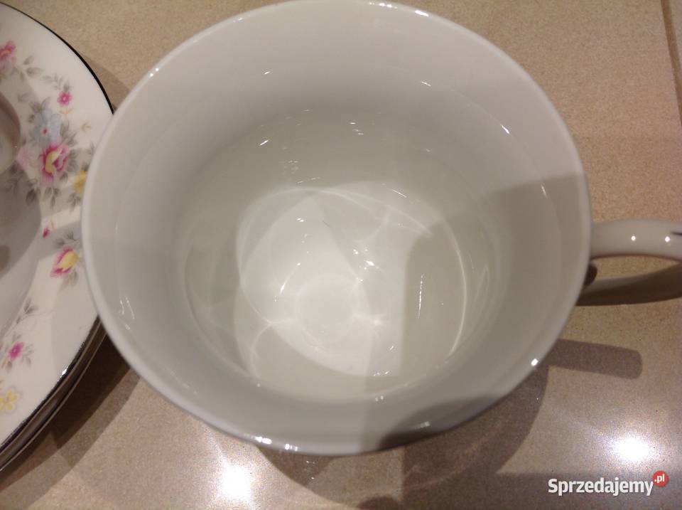 Filiżanka z Podstawkiem Stara Porcelana Hebei Nowa Sól sprzedam