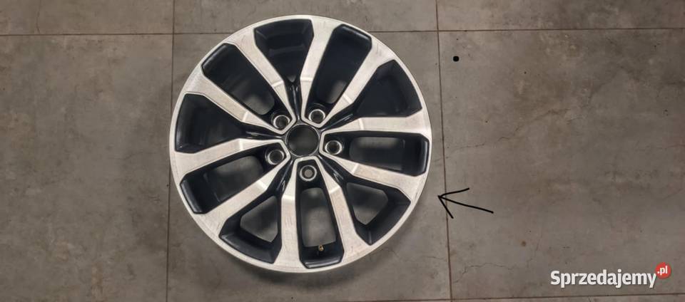 FELGA RENAULT KADJAR KOLEOS 7x17 ET40 5x1143 Brześć Kujawski sprzedam