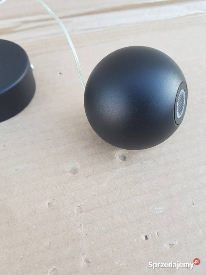 Lampa wisząca KULKA KULA MINI LED czarna lustrze mazowieckie Warszawa