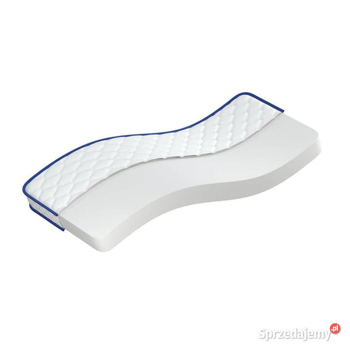 Materac z pianką memory biały 80x160x17 sprzedam