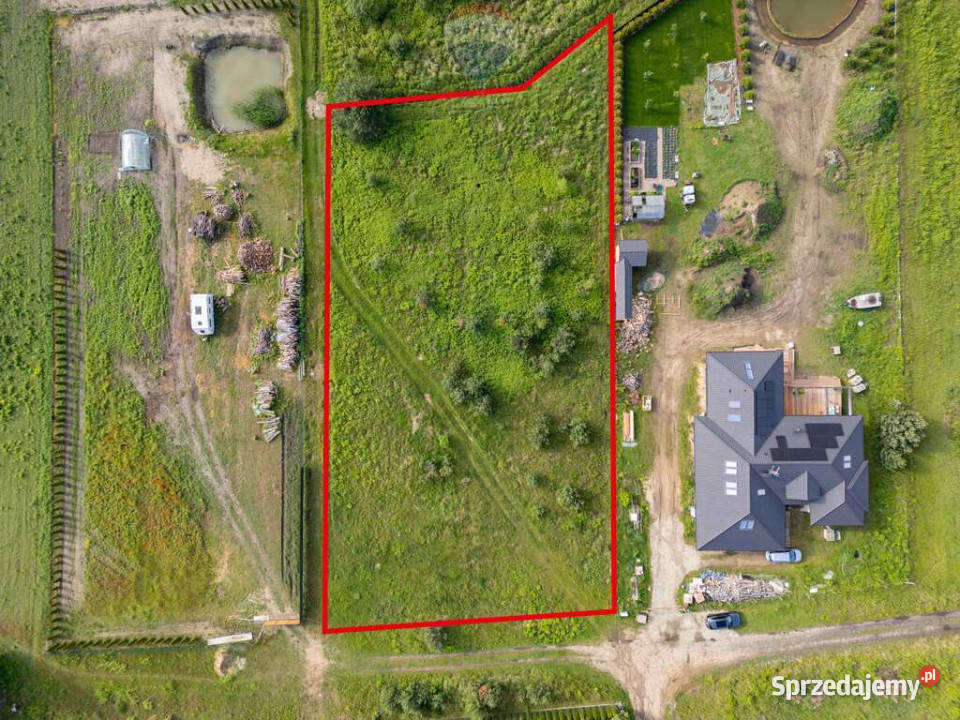 Puszcza Zielonka działka budowlana z MPZP 40m wielkopolskie Potasze