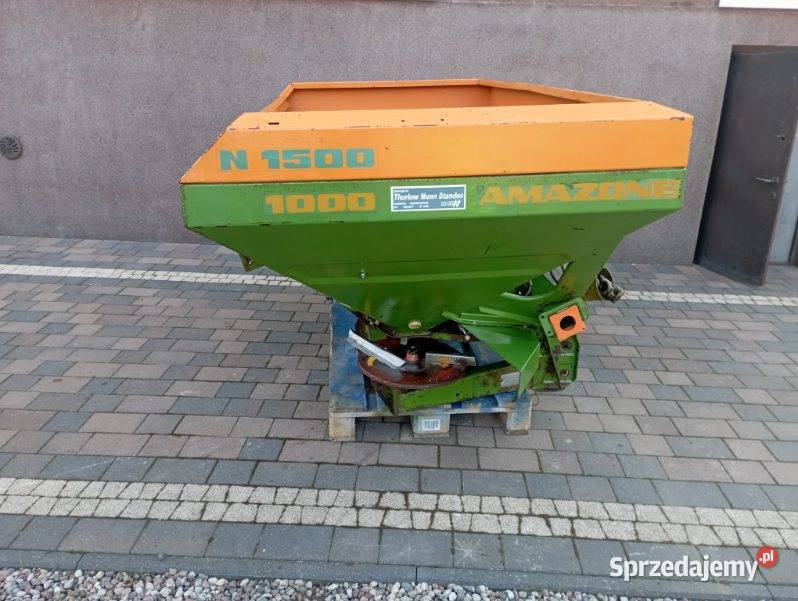 Rozsiewacz AMAZONE ZAM 1500 kujawsko-pomorskie Brodnica sprzedam