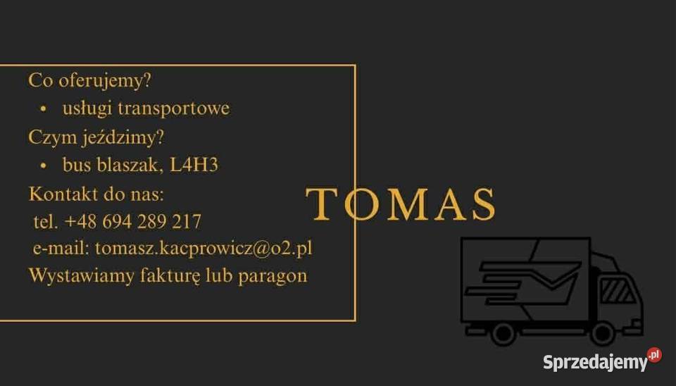 Usługi transportowe Warszawa